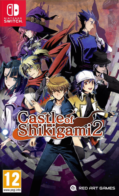 Shikigami no Shiro II box art for Nintendo Switch